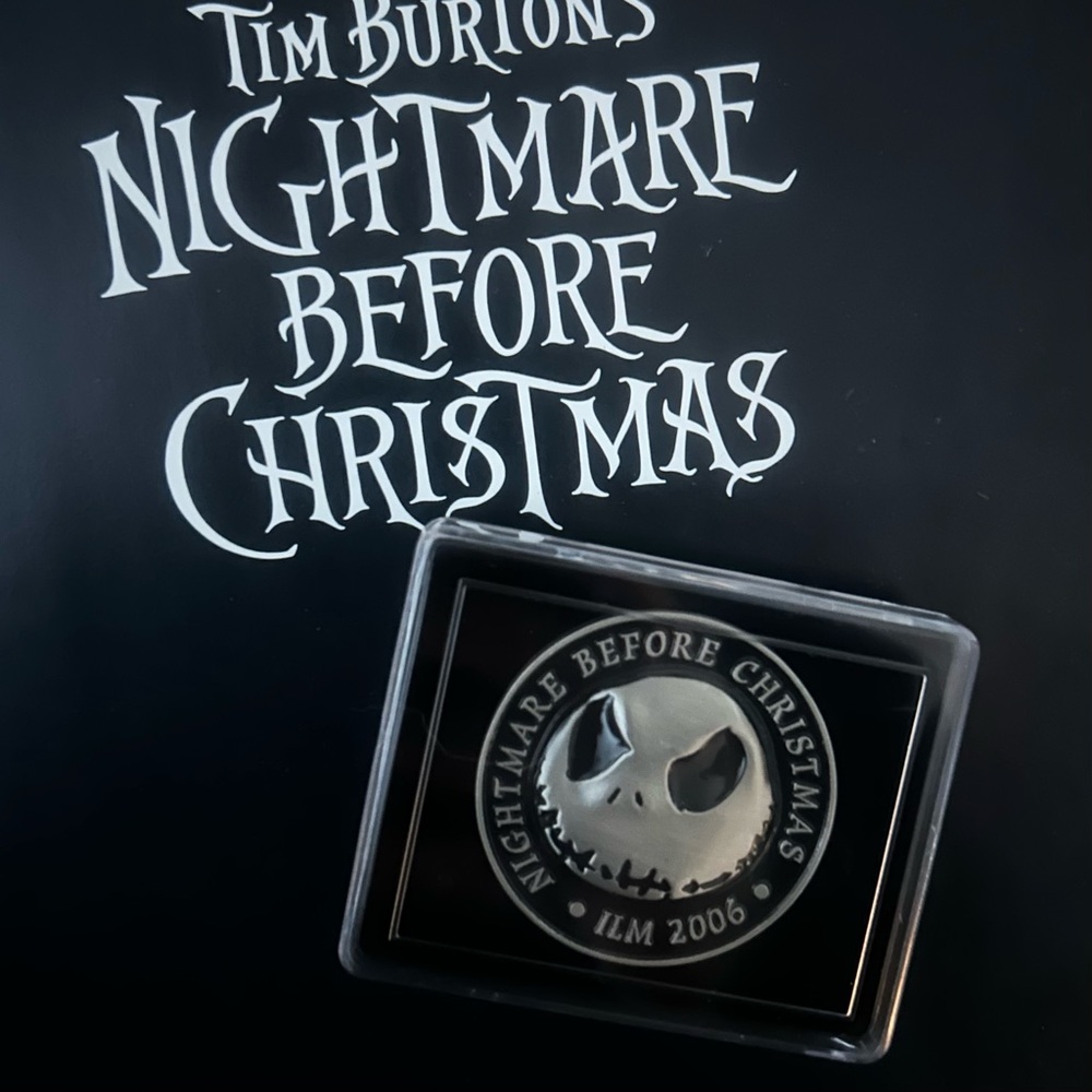 Nightmare Before Christmas Collectable Rare Crew Pin